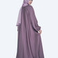 Mauve Maxi classic Abaya 