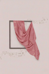 Mauve Pink Marble Grid  Hijab