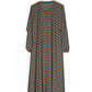 Teal Zig Zag Maxi Abaya