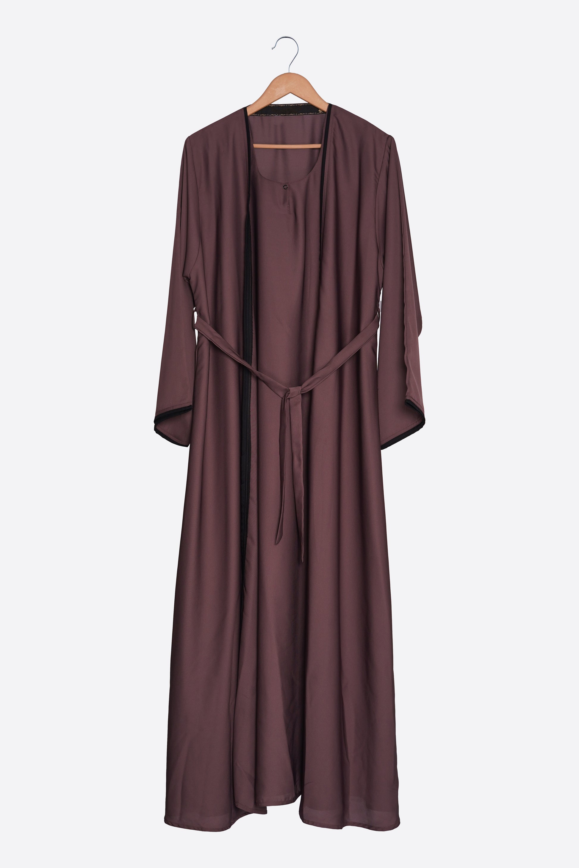 Mocha Brown Luxury Nida Abaya