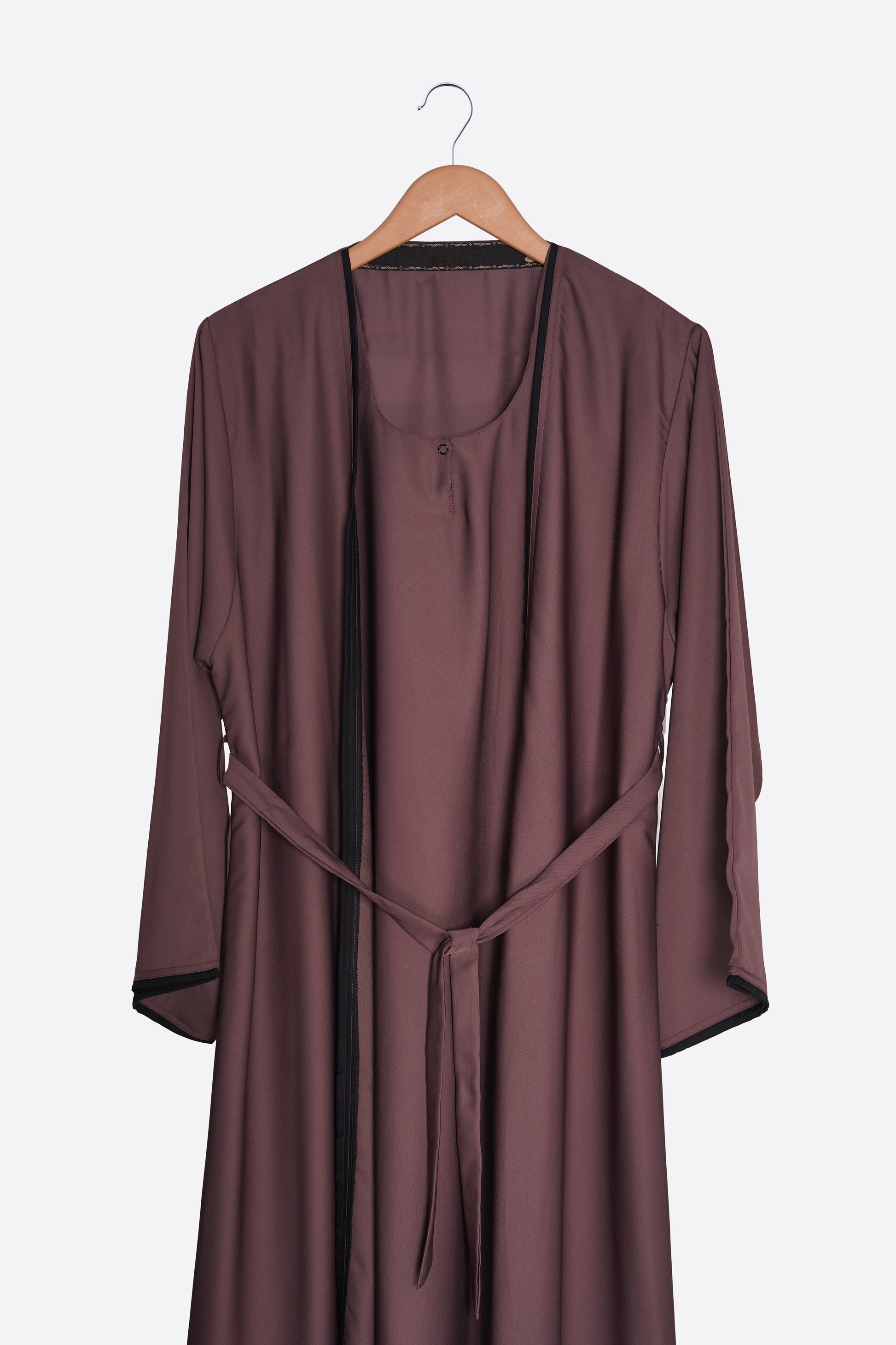 Mocha Brown Luxury Nida Abaya