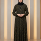 Navy_Yellow_Mini_Heart_Print_Maxi_Dress_Charming_Long_Sleeve_Modest_Abaya