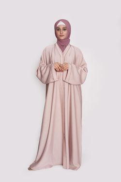 Nude Beige TikTok Nida Abaya