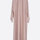 Nude Beige TikTok Nida Abaya