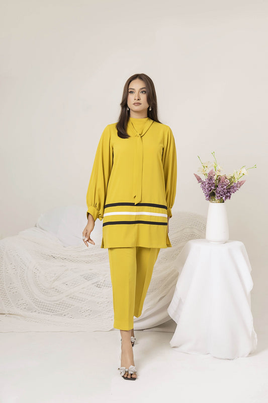 Olive Glow casual dress