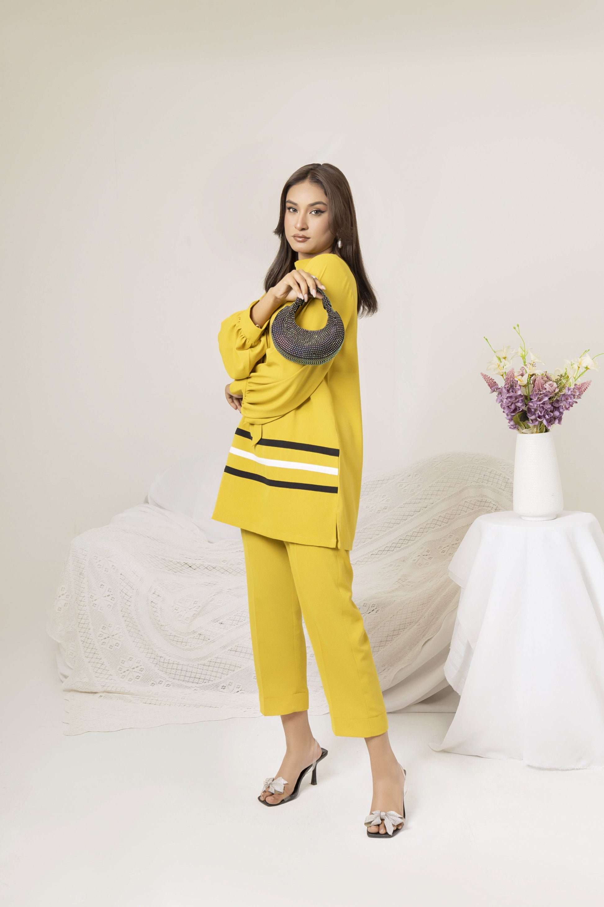 Olive Glow daily wear dress