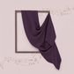 Plum Kashmiri Wool Hijab