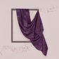 Plum Marble Grid Hijab