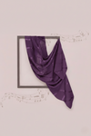 Plum Marble Grid Hijab
