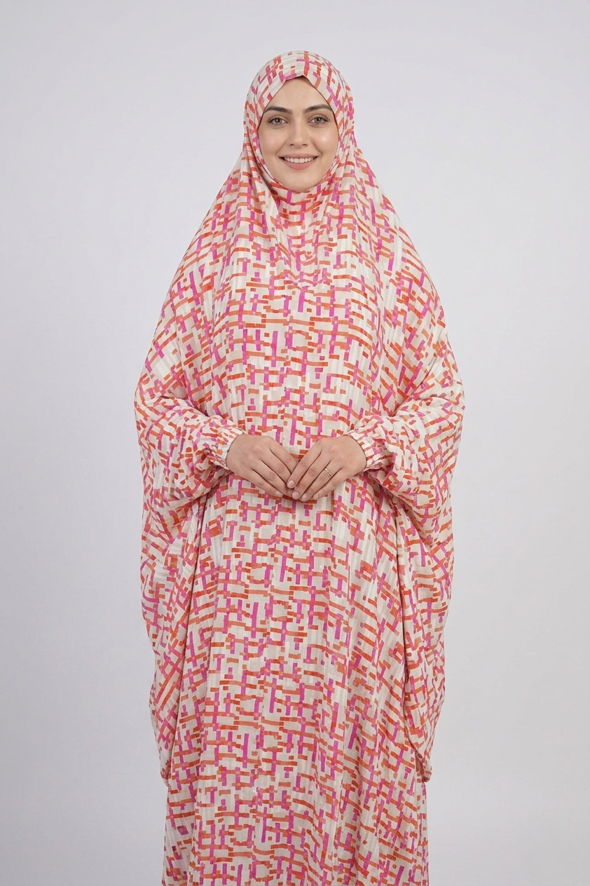 Premium Mosaic Geometric Namaz Chadder