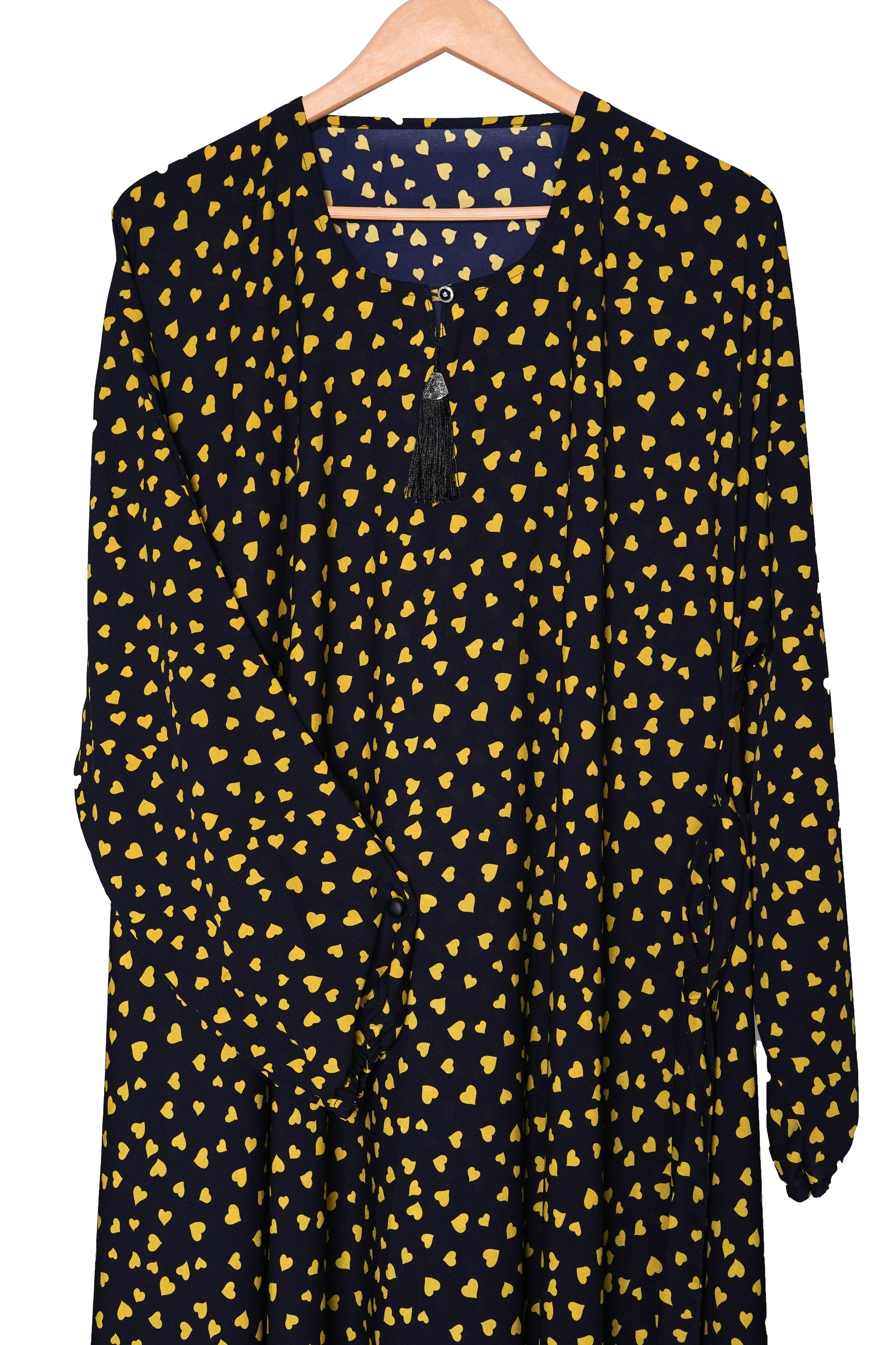 Print Maxi Dress abaya