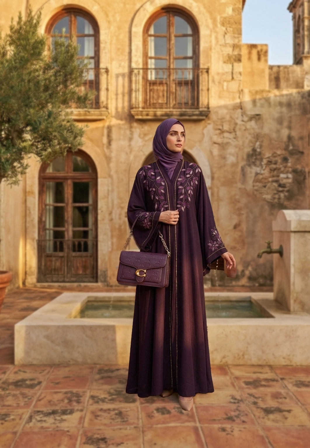 Embroidered Abayas