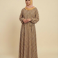 brown-yellow-zigzag-printed-abaya-pockets