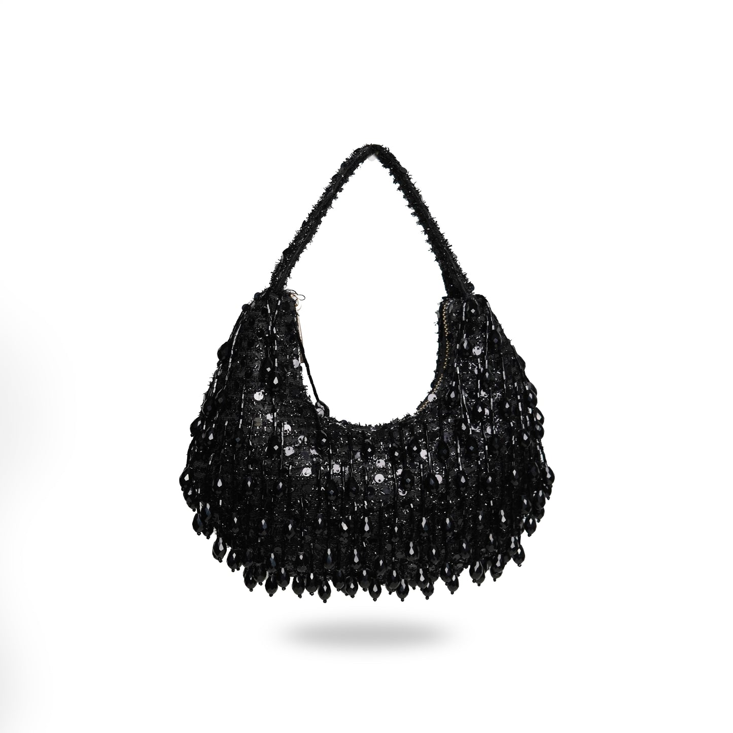 Tassel Noir Black Handbag