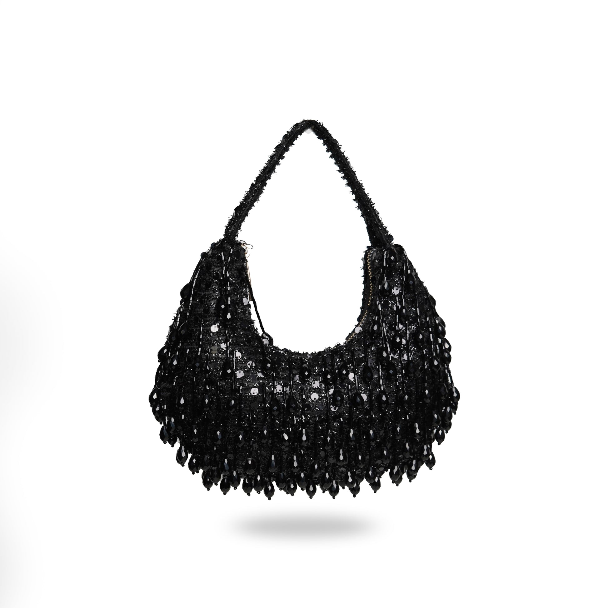 Tassel Noir Black Handbag
