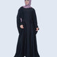 Timeless Black Nida Abaya