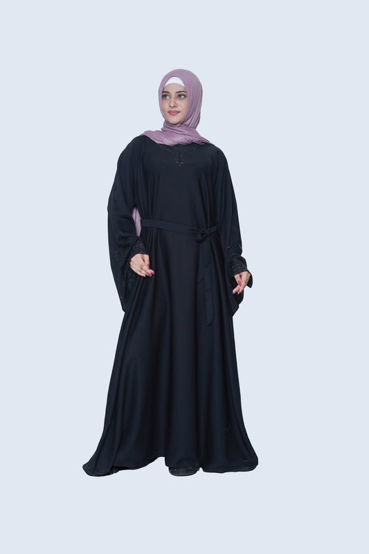 Timeless Black Nida Abaya