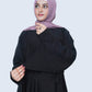 Timeless Black Nida Abaya