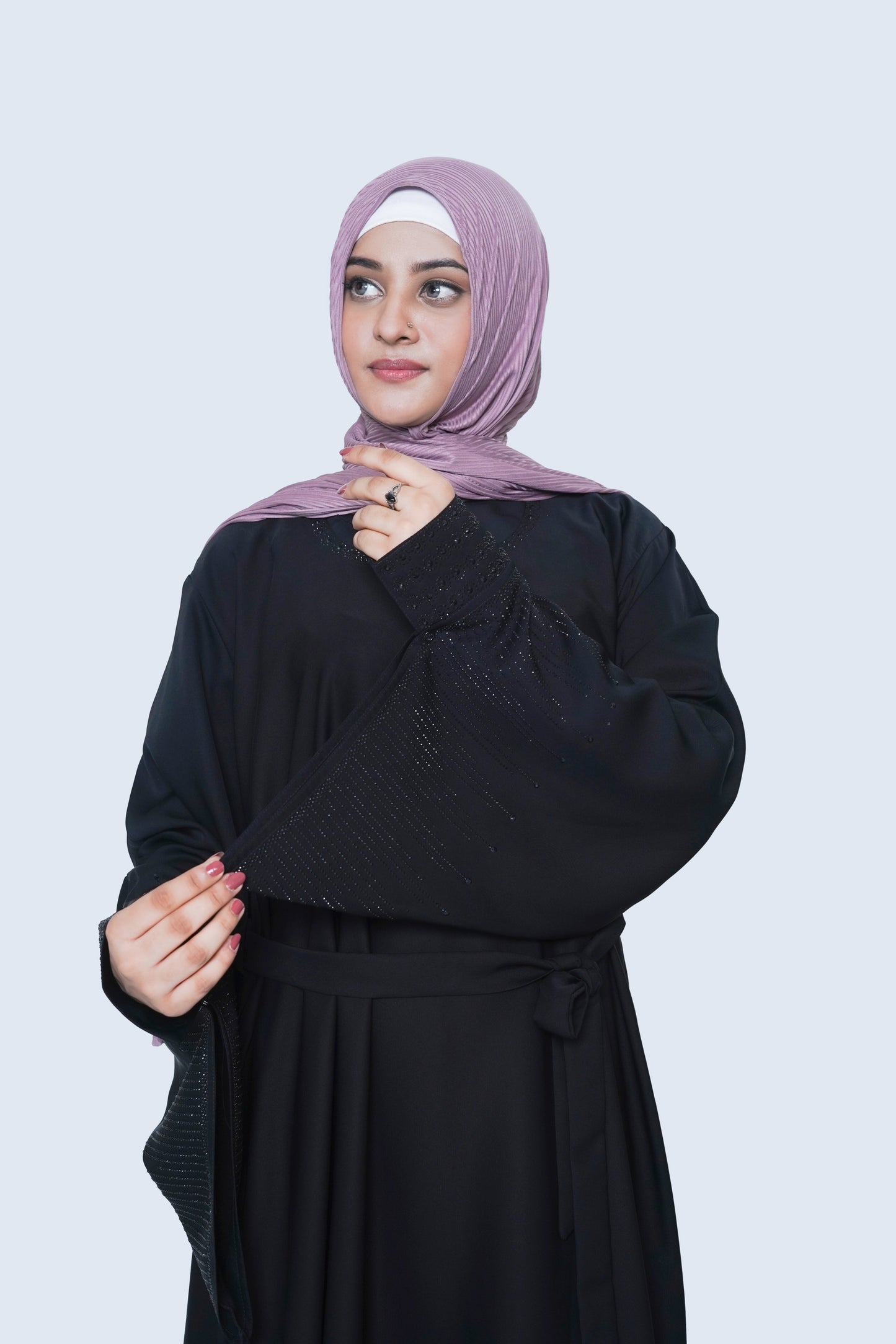 Timeless Black Nida Abaya
