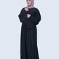 Timeless Black Nida Abaya