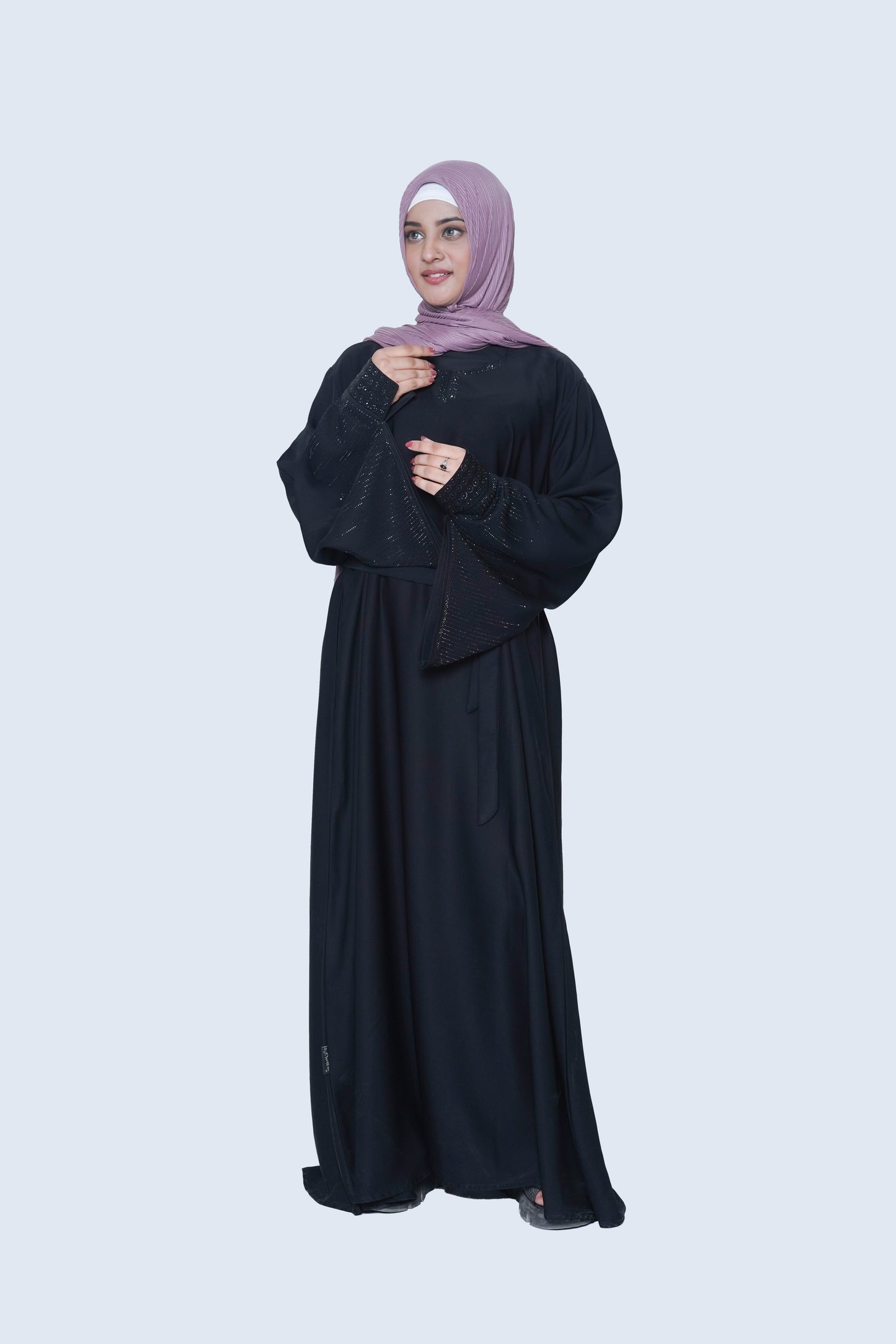 Timeless Black Nida Abaya