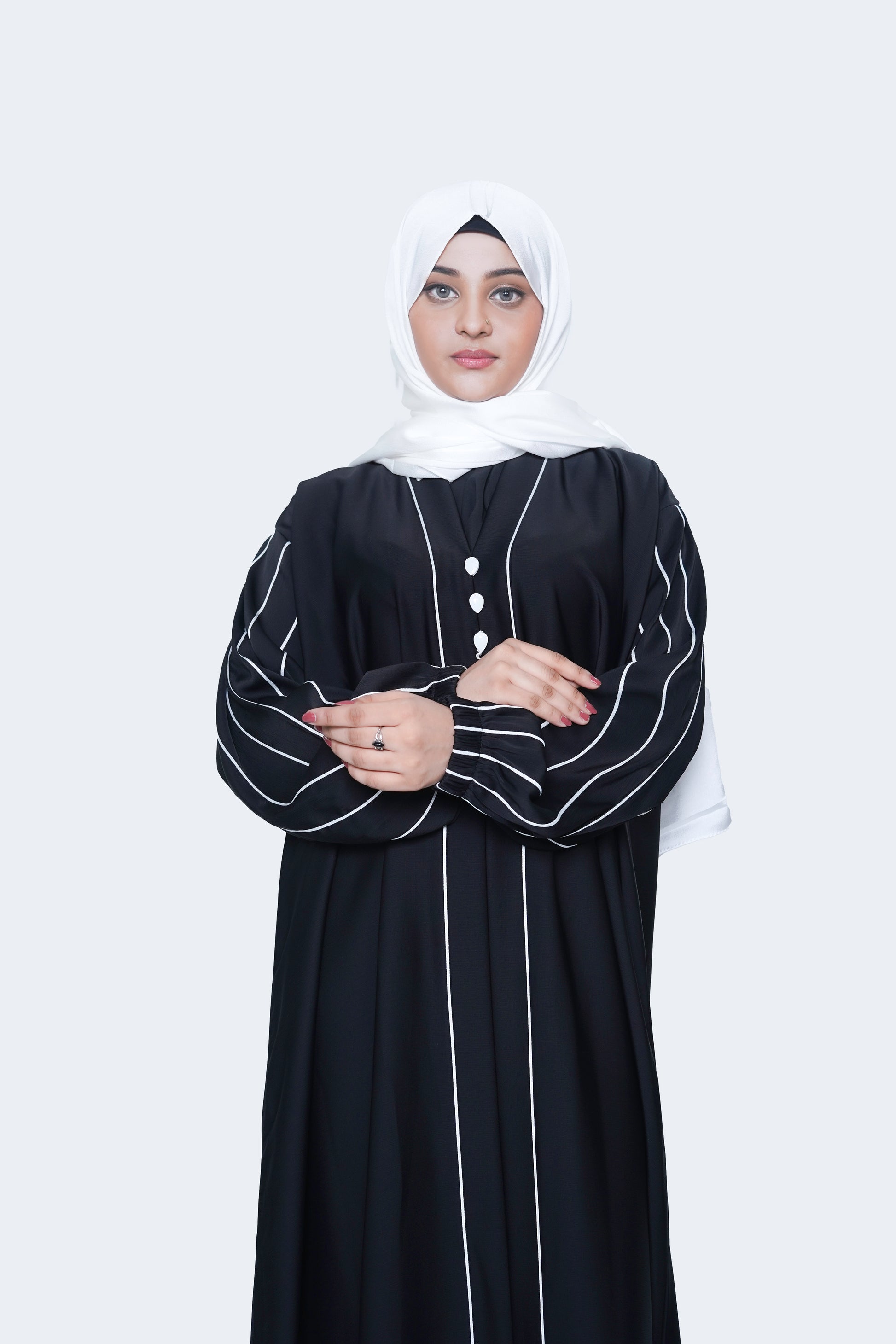  elegant black abaya-3